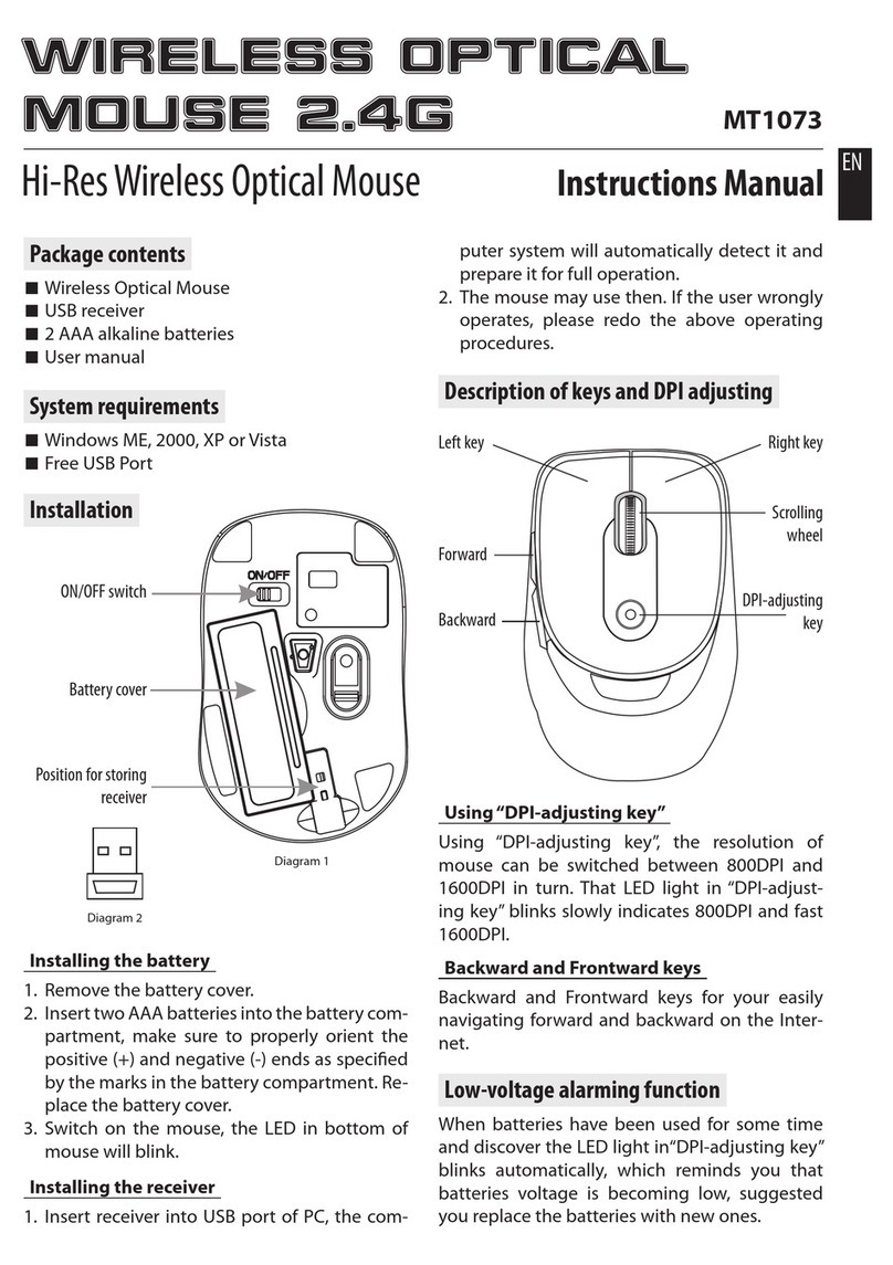 MediaTech MT1073 instruction manual