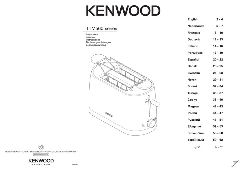 Kenwood TTM560 Series User manual