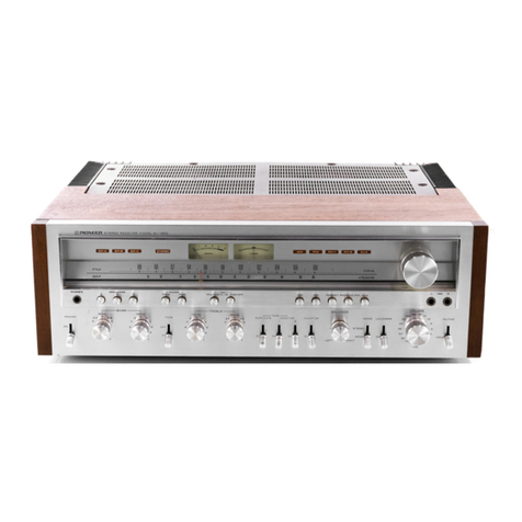 Pioneer SX-1250 Service manual