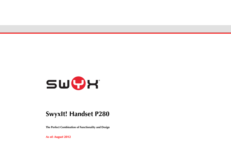 Swyx p280 instruction manual