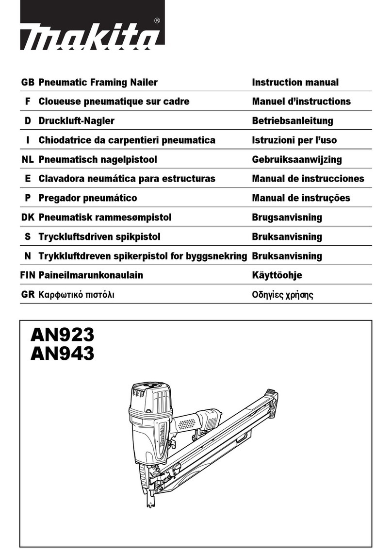 Makita AN923 instruction manual