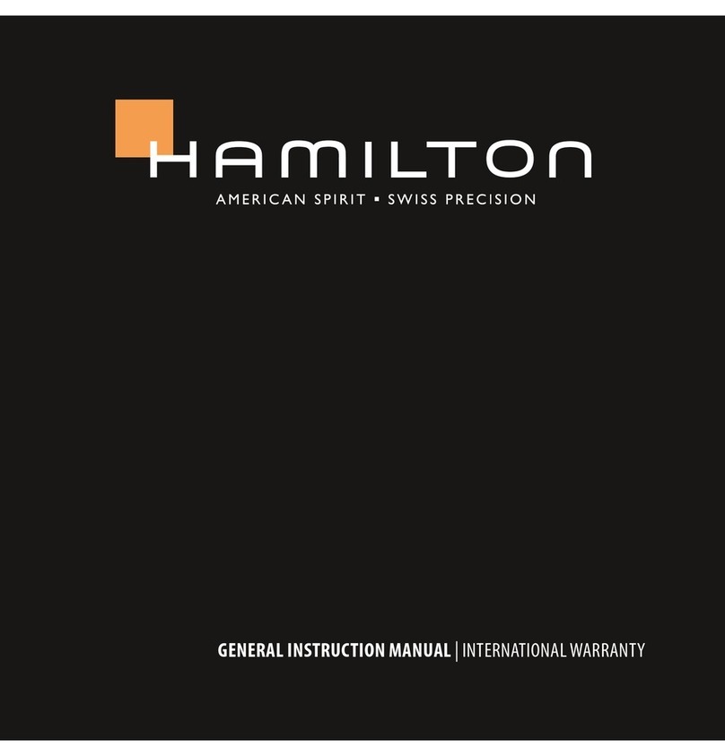 Hamilton MW028 User manual
