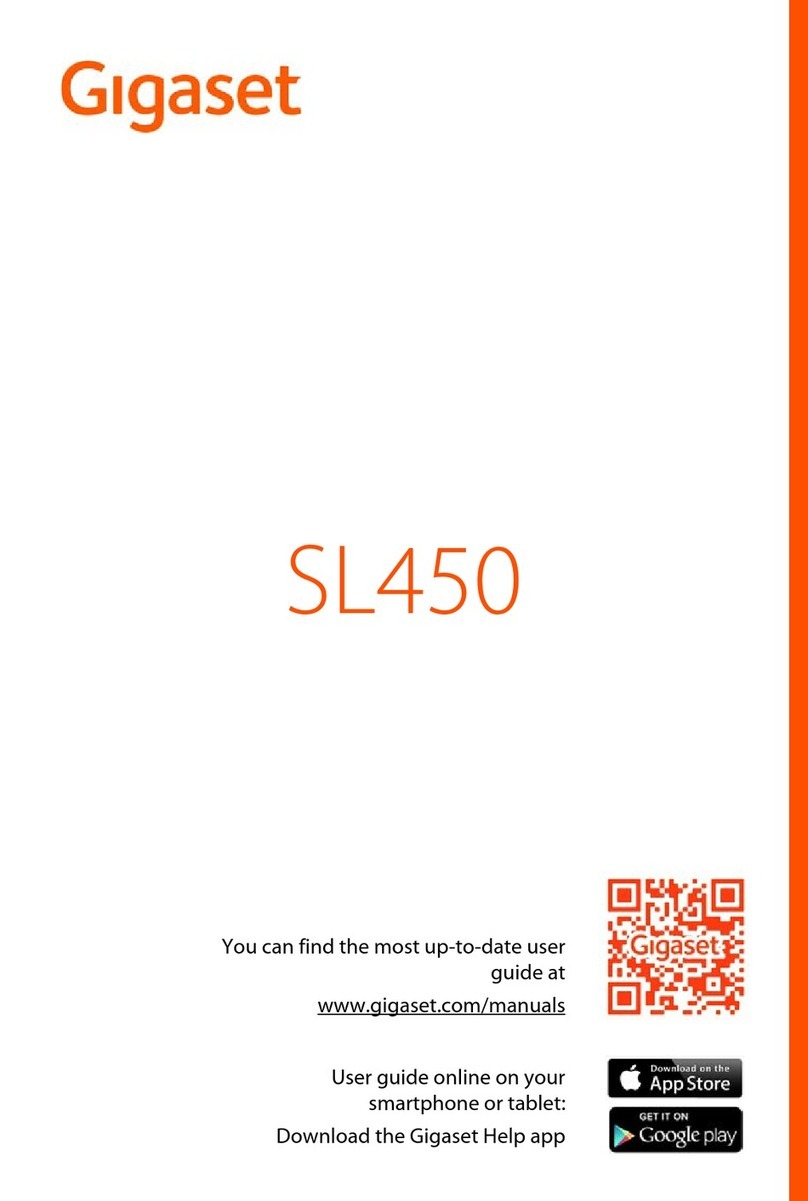Gigaset SL450 owner's manual Gigaset SL450 owner's manual