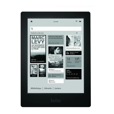Kobo AuraHD User manual