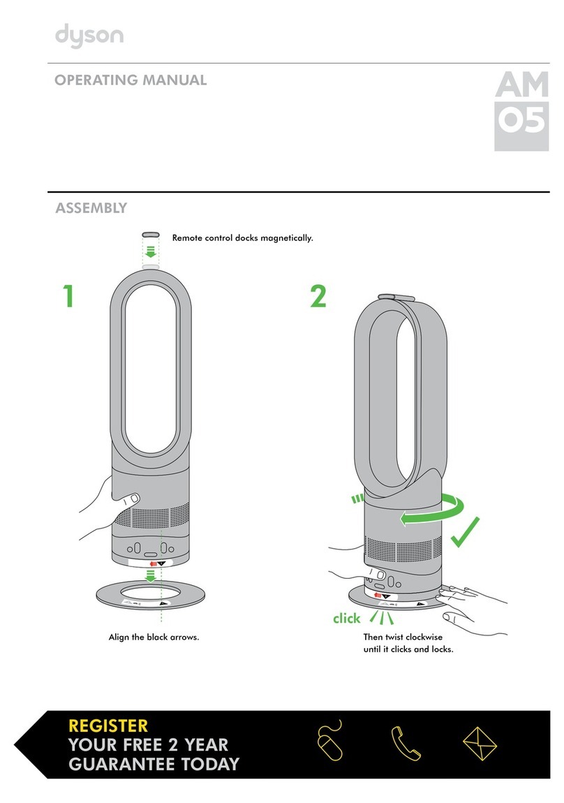Dyson AM5 User manual