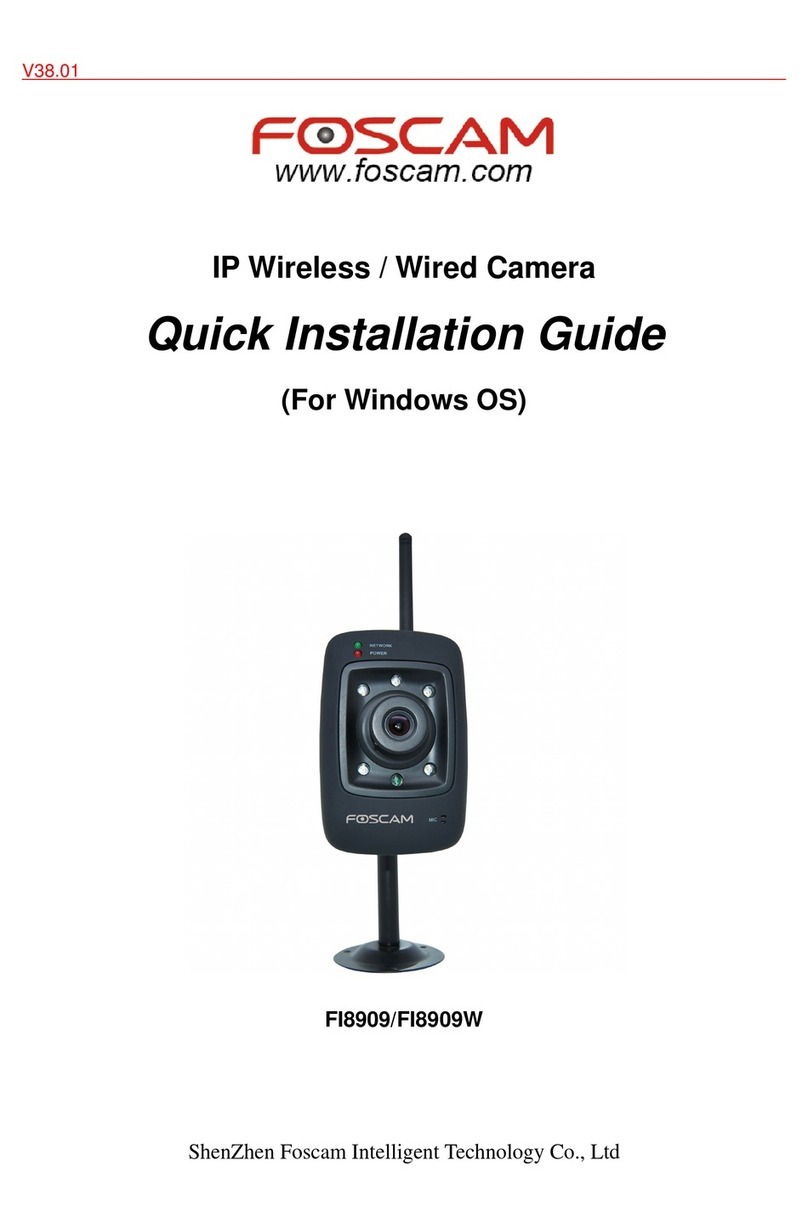 Foscam FI8909 Quick installation guide