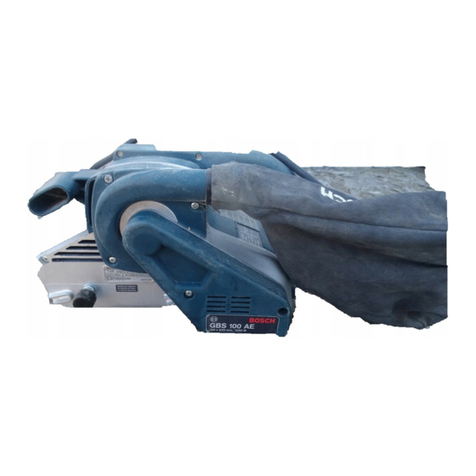 Bosch GBS 100 A User manual