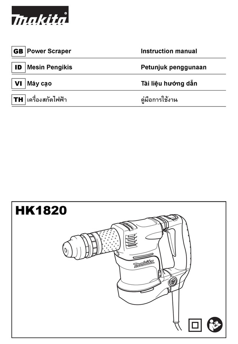 Makita HK1820 instruction manual