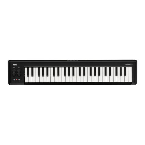 Korg MICROKEY2-61AIR User manual Korg MICROKEY2-61AIR User manual