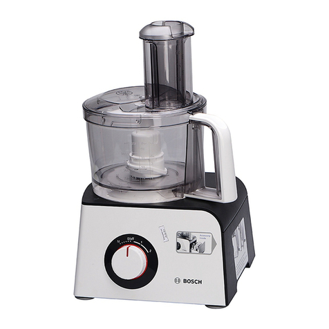 Bosch MCM41 Series Operating	 instruction