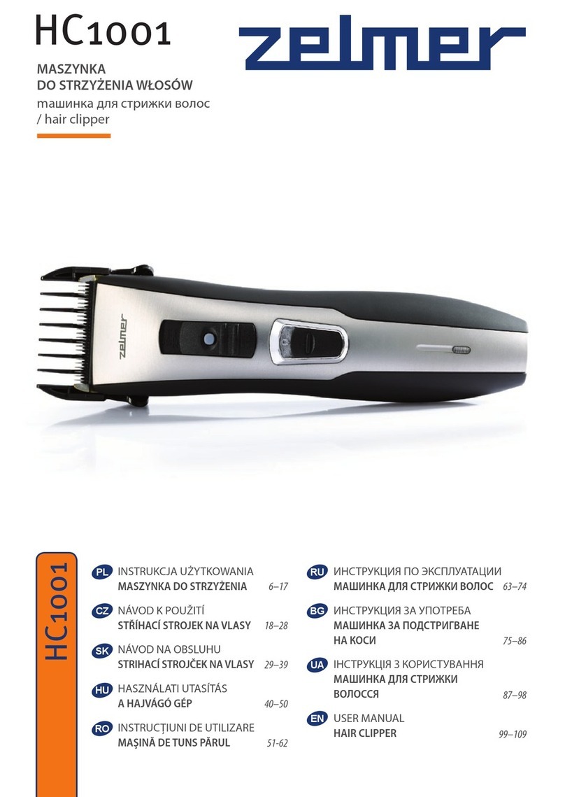 Zelmer HC1001 user manual