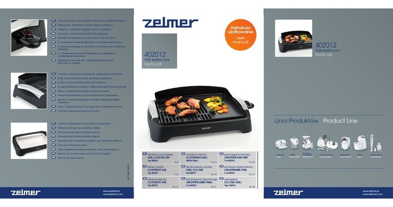 Zelmer 40Z012 User manual