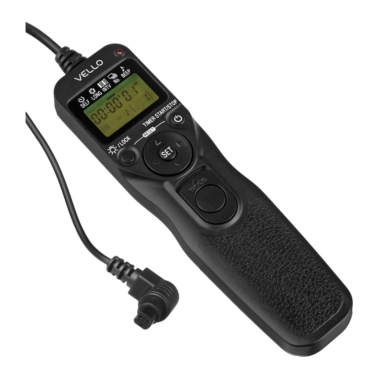 Vello shutterboss version ii user manual
