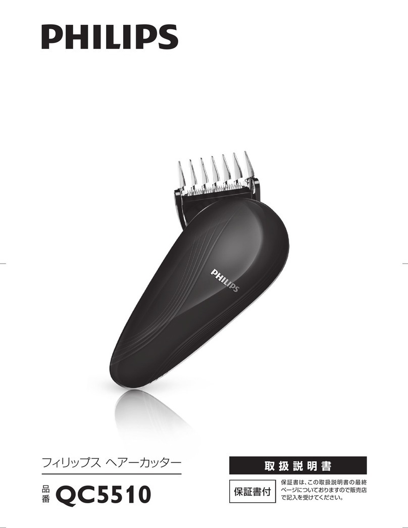 Philips Norelco QC5510 User manual