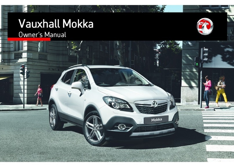 Vauxhall 2013 Mokka owner's manual
