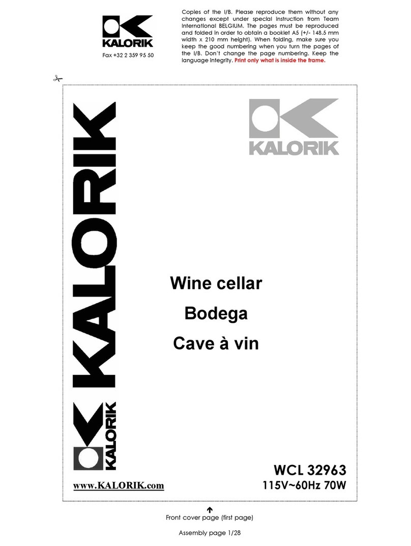 Kalorik USK WCL 32963 user manual