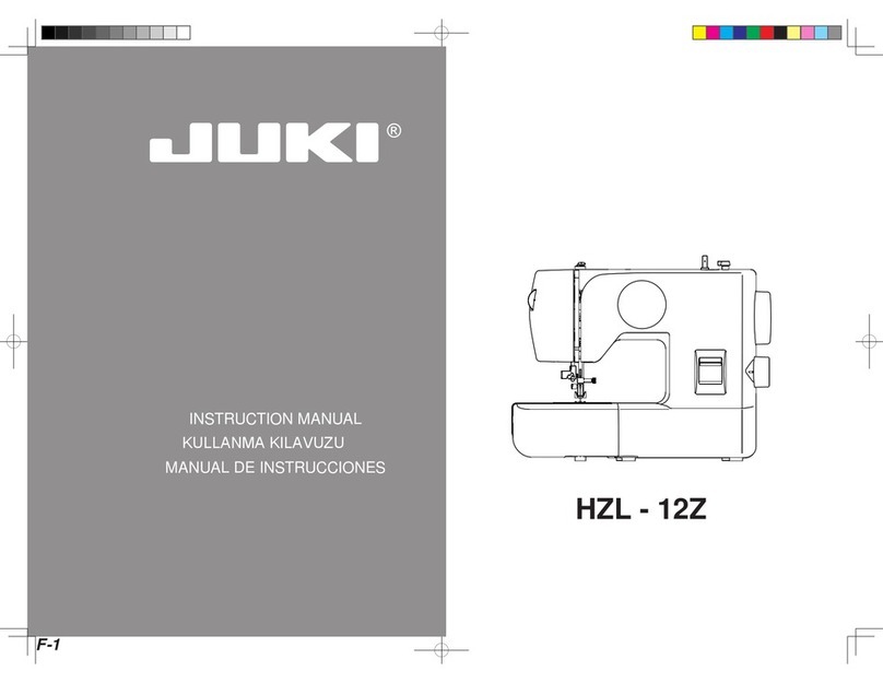 JUKI HZL-12Z instruction manual