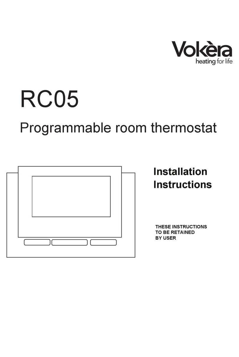 VOKERA RC05 installation instructions