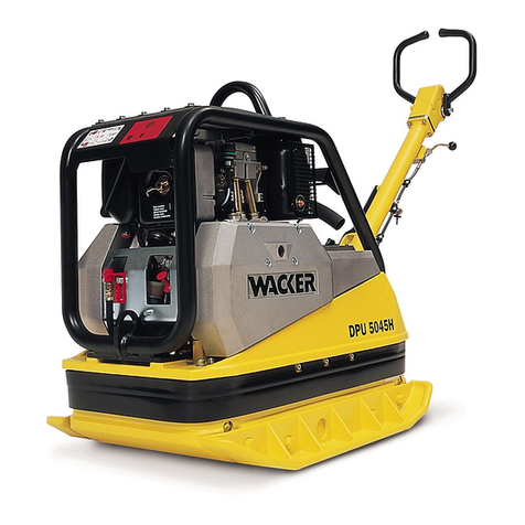 Wacker Neuson DPU 5045H User manual
