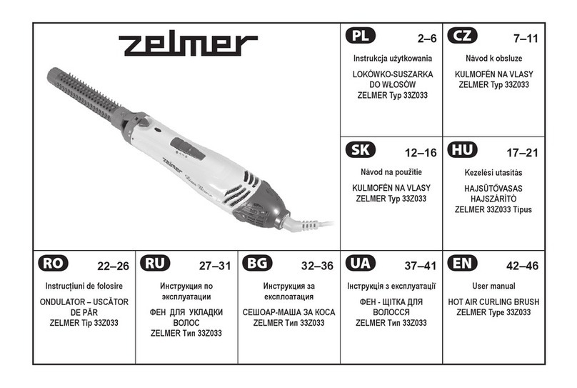 Zelmer 33Z033 User manual