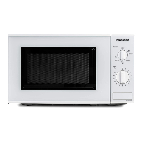 Panasonic NN-K101WM operating instructions