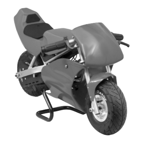 Razor POCKET ROCKET owner's manual