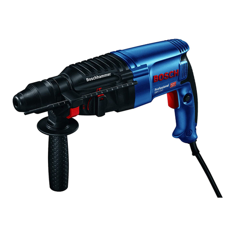 Bosch 2-26 E User manual