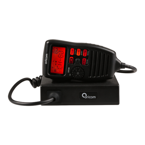 Oricom UHF380 operating instructions
