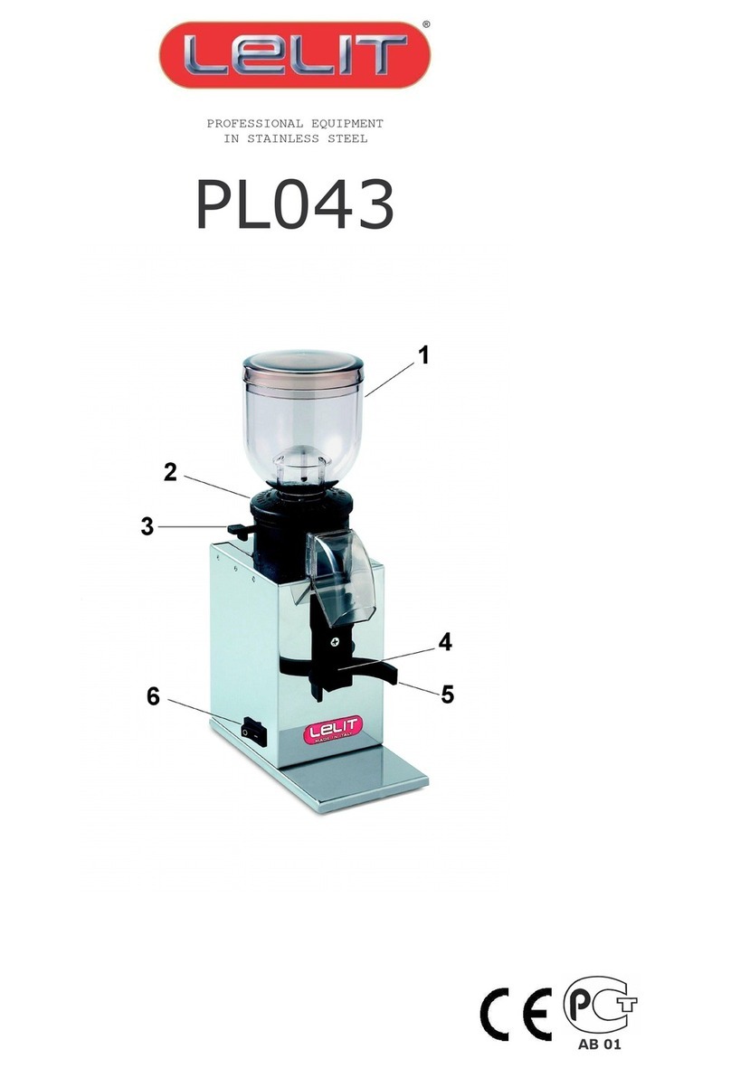 Lelit pl043 User manual