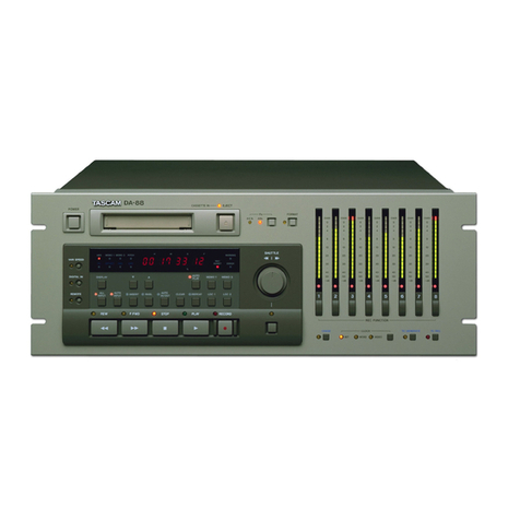 Tascam DA-98 Setup guide