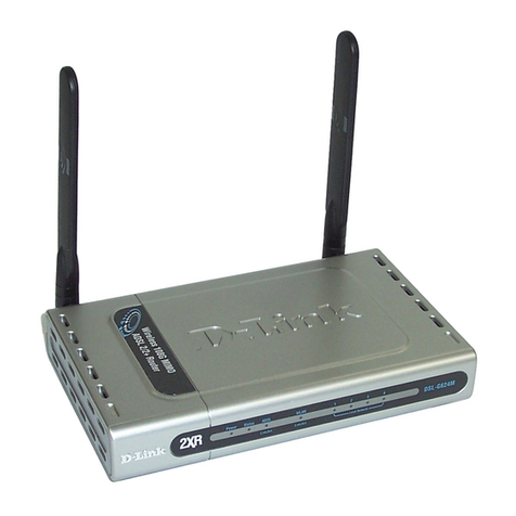 D-Link DSL-G624M User manual
