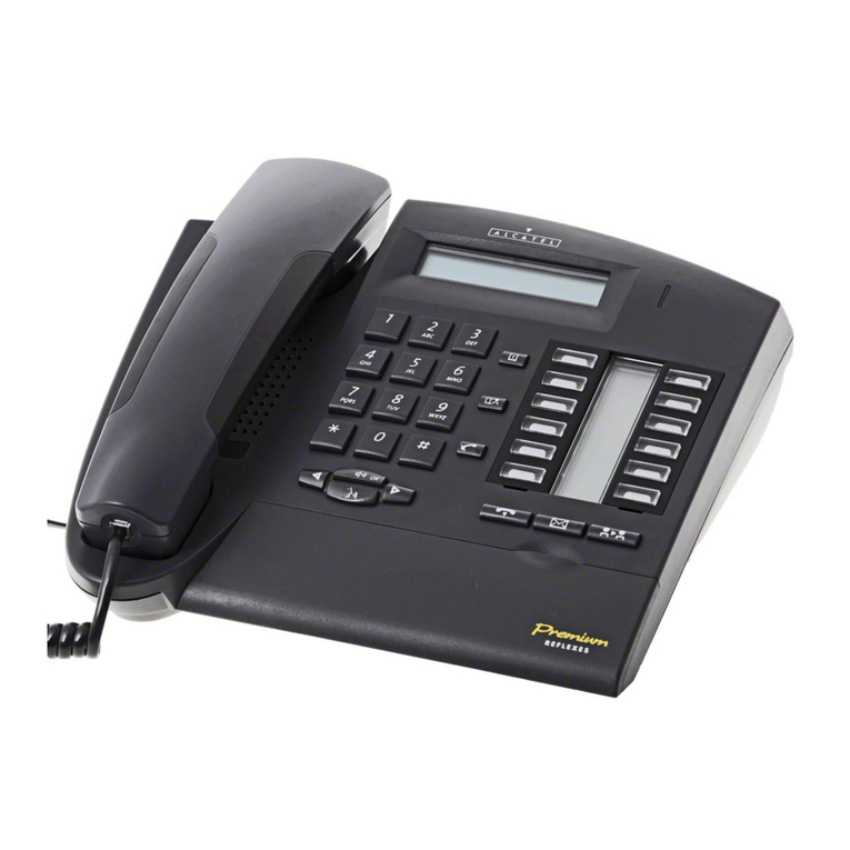 Alcatel Premium Reflexes manual