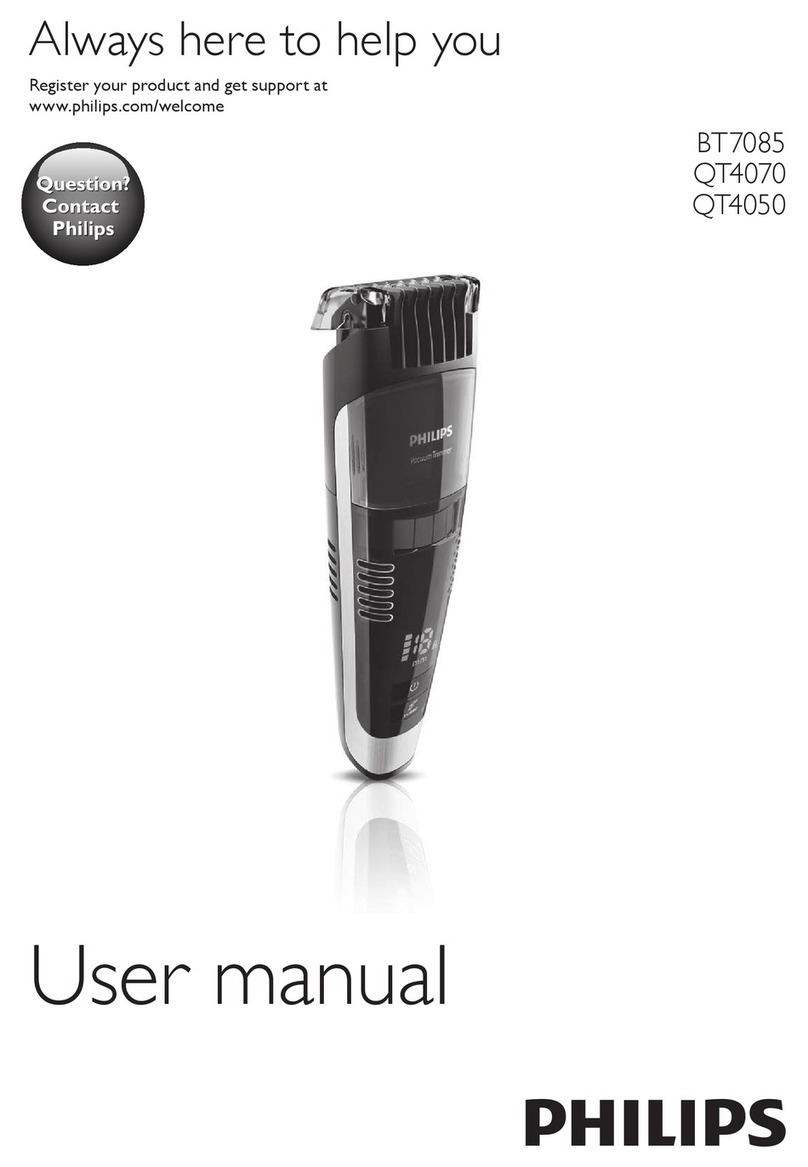 Philips BT7085 user manual