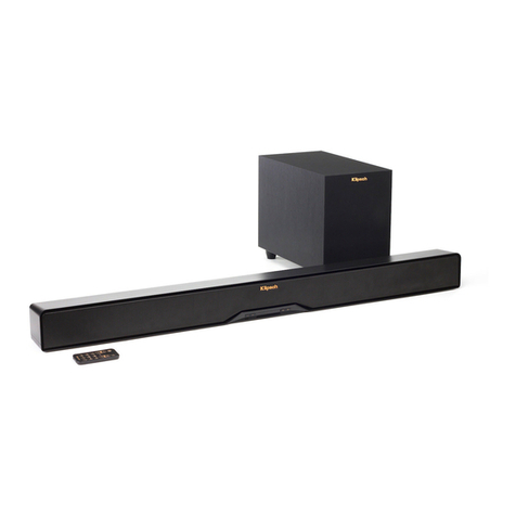 Klipsch R-4B instruction manual