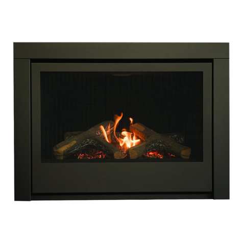 Sierra Flame THOMPSON-36-DELUXE-LP Installation and operating instructions