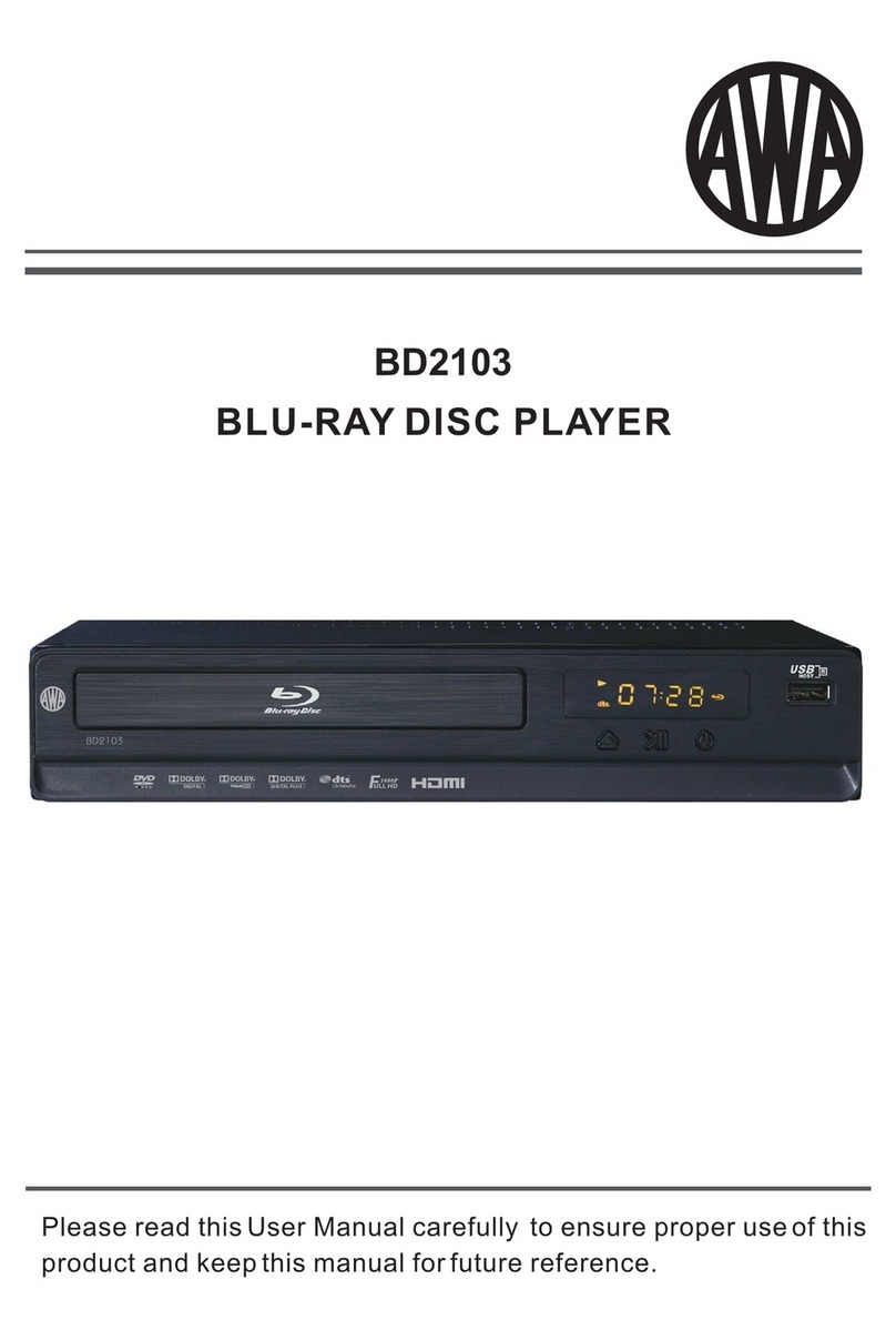 AWA BD2103 user manual