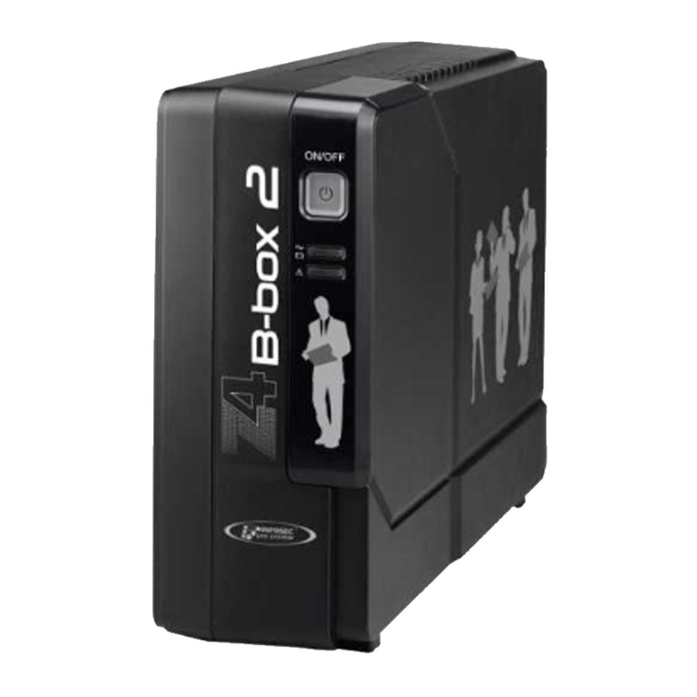 INFOSEC Z4 B-box 500 VA User manual
