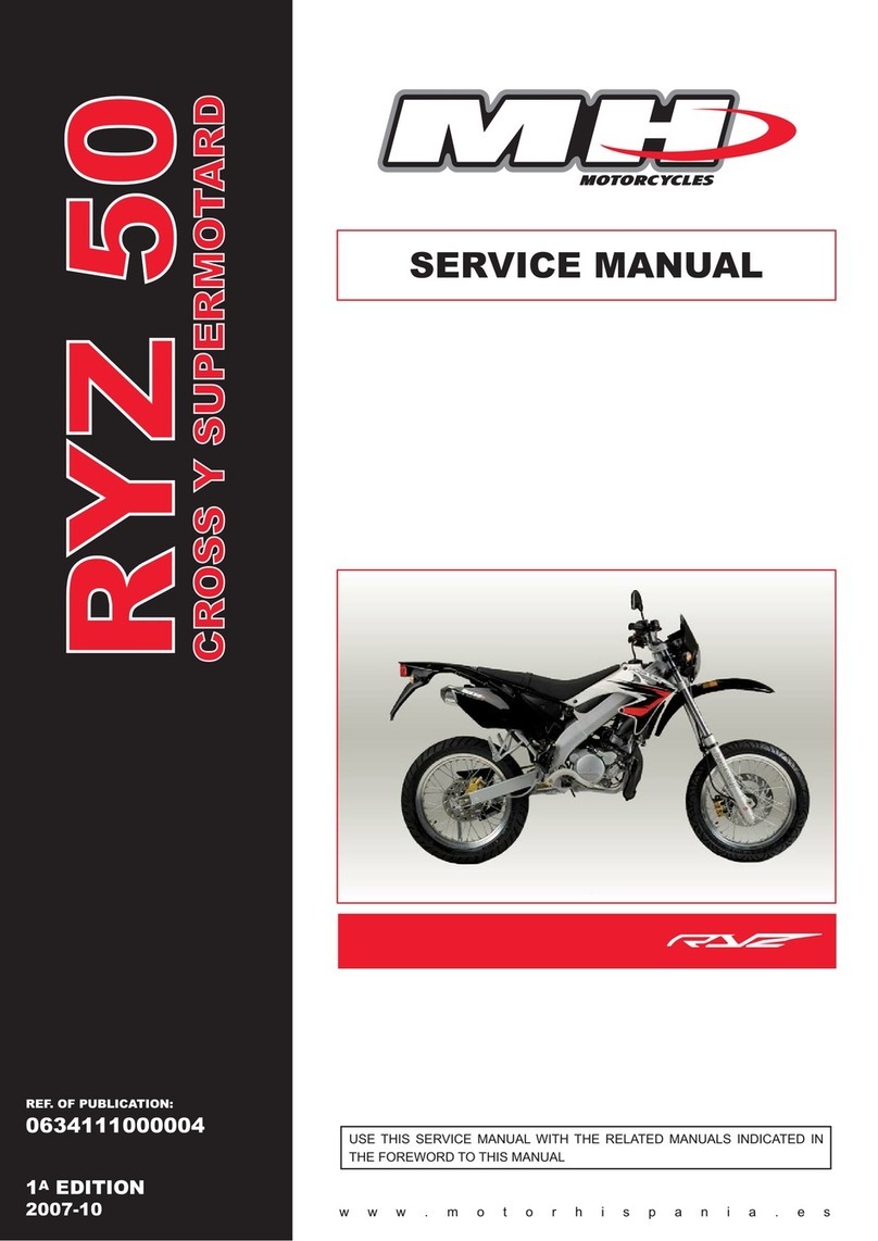 MH RYZ 50 Cross C Service manual