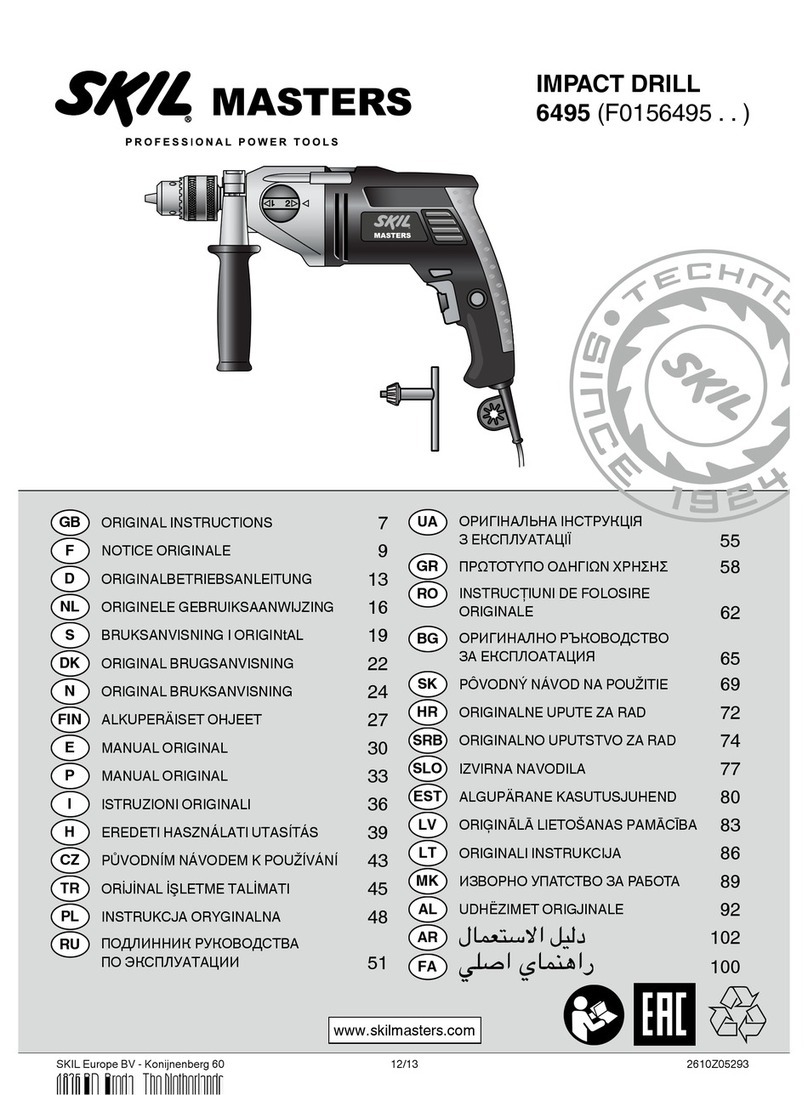 Skil Masters 6495 User manual