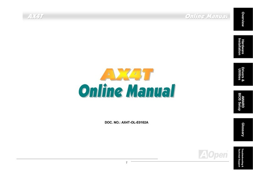 AOpen AX4T II-133 Online manual