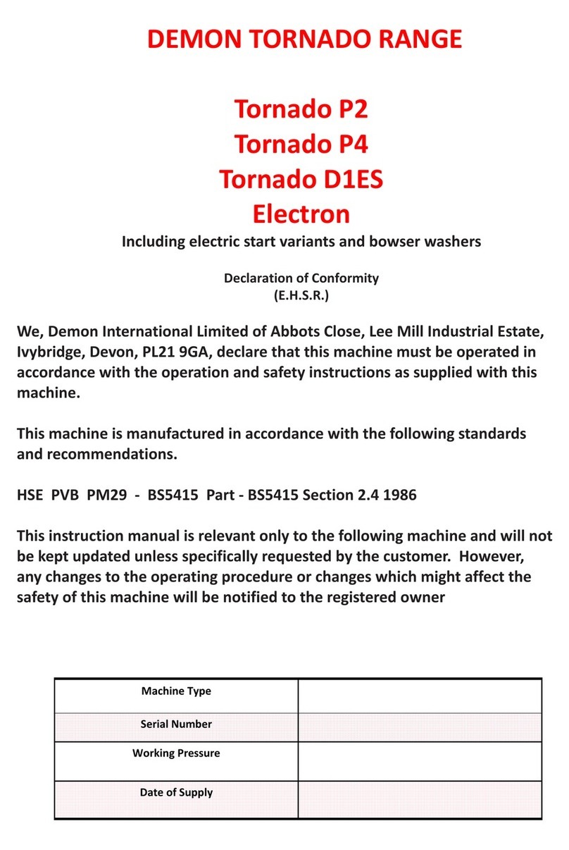 Demon Tornado P2 instruction manual