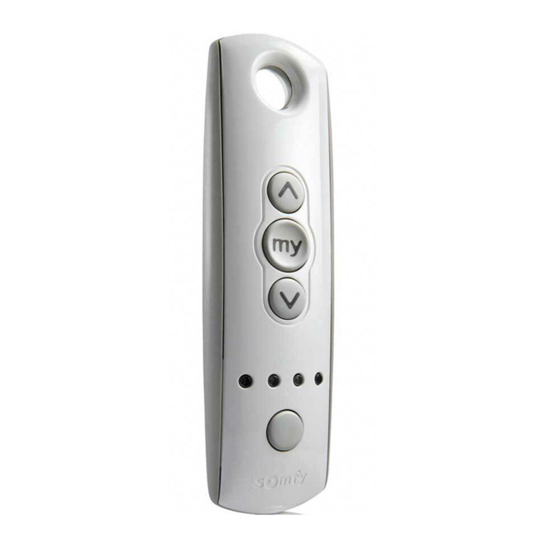 SOMFY INTEO TELIS 4 RTS User manual