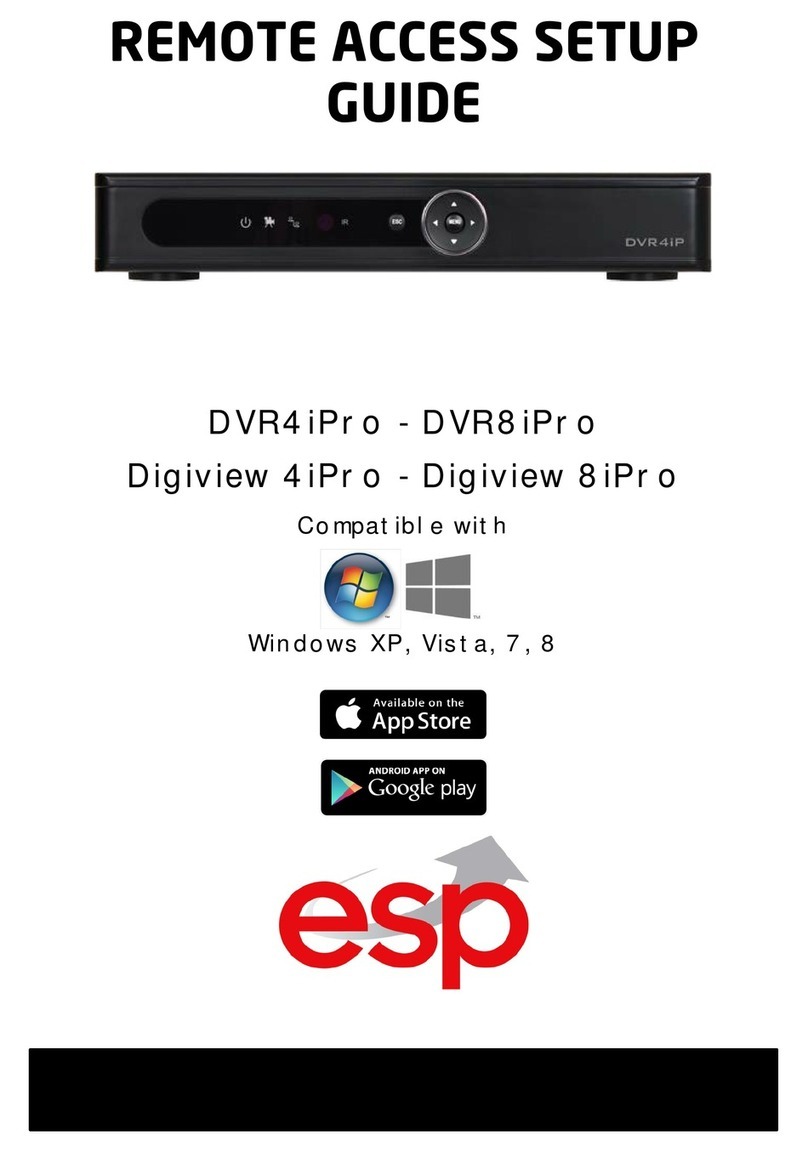 ESP DVR4i Pro User manual