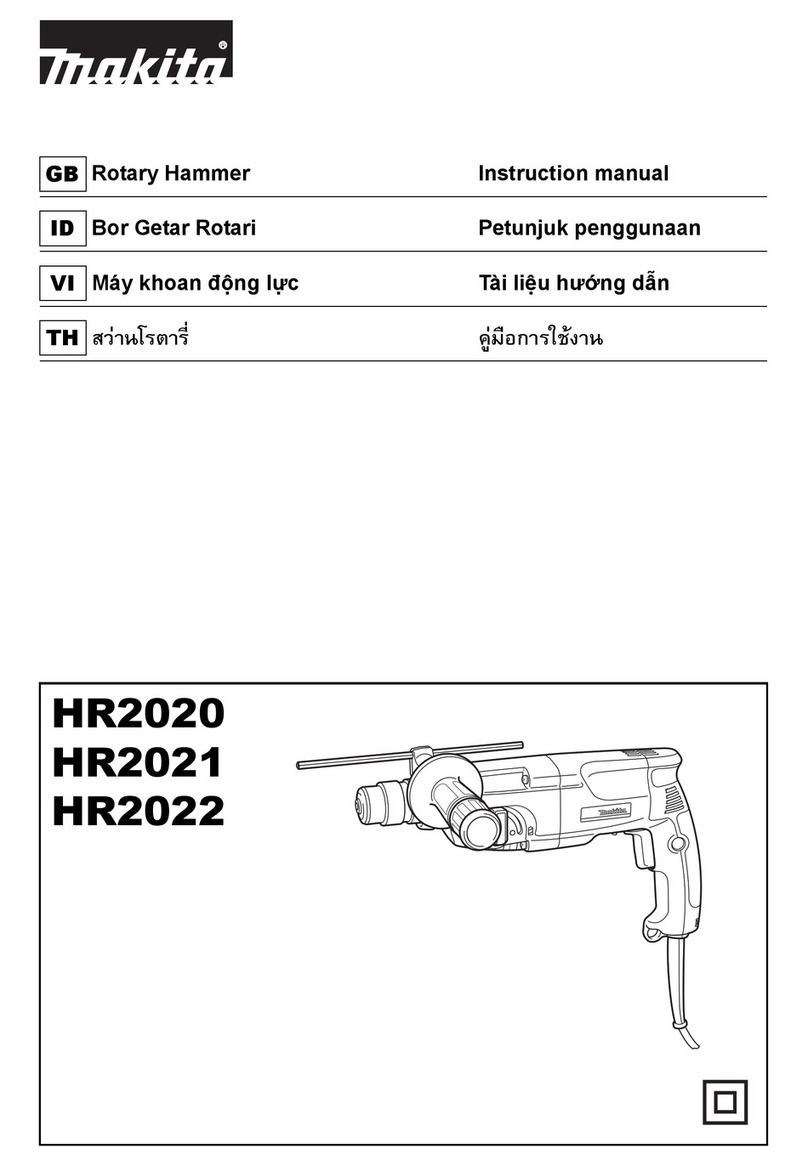 Makita HR2020 User manual