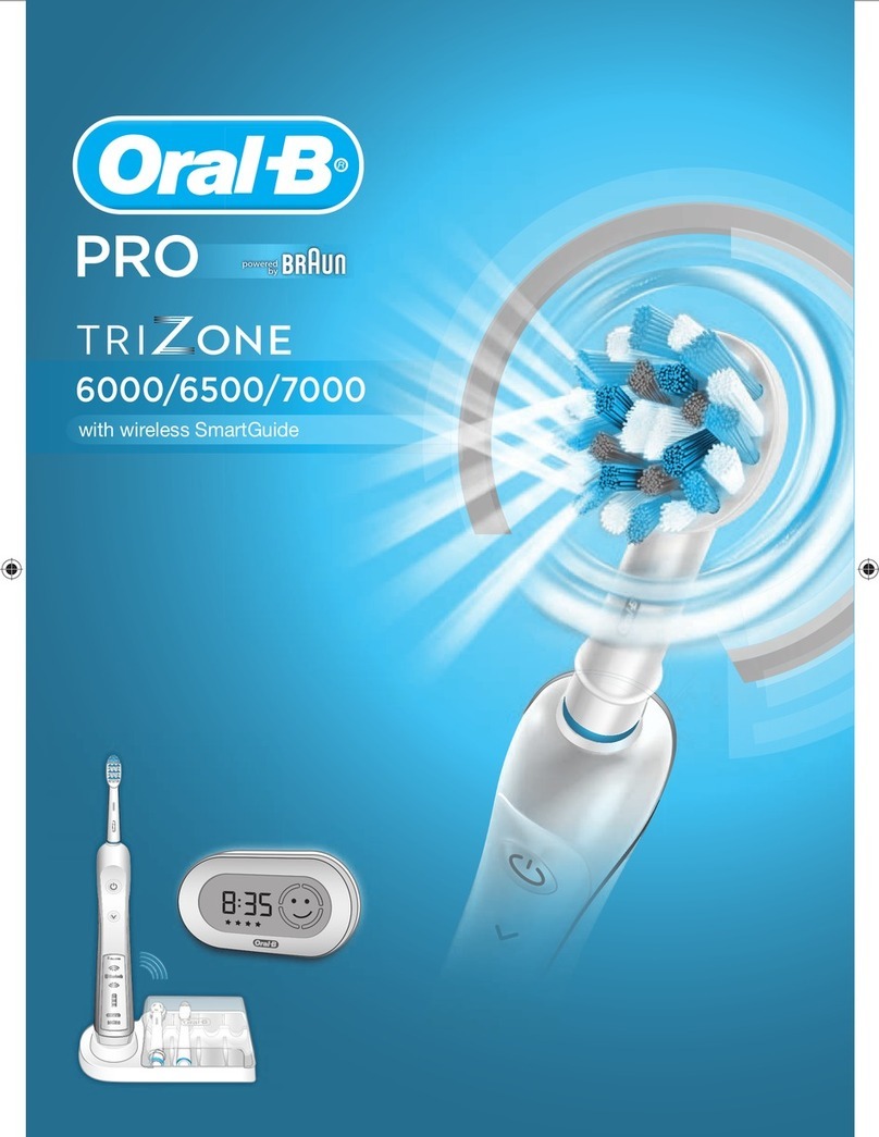 Oral-B TRIZONE 6000 instruction manual