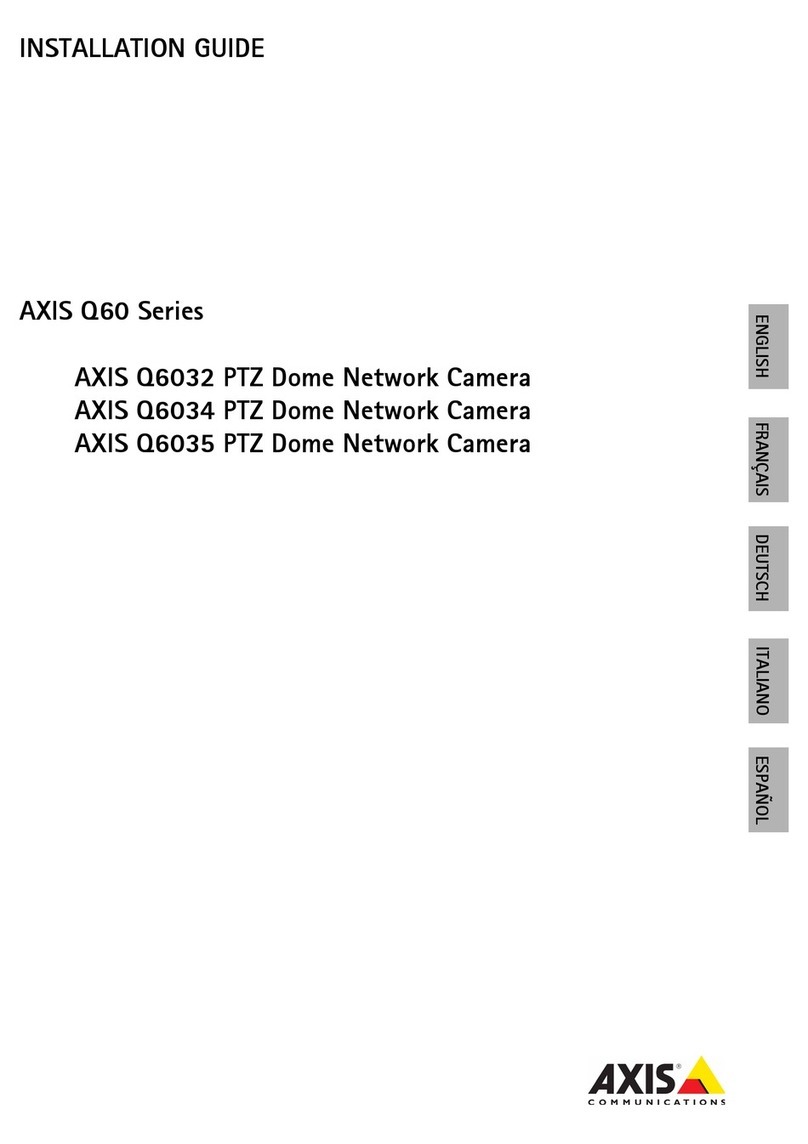 Axis Q6035 User manual