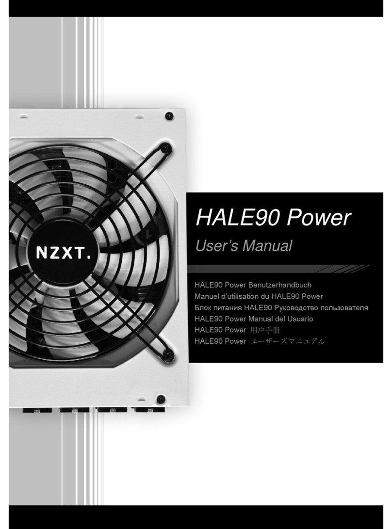 NZXT HALE90 user manual