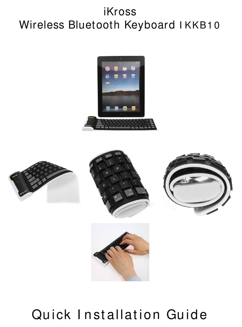 ikross IKKB10 Quick installation guide