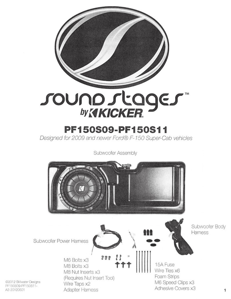 Sound Stages PF150S09 manual