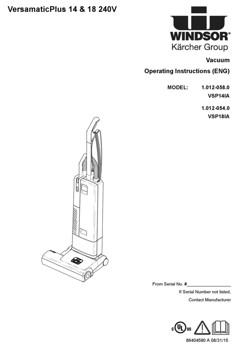 Windsor VersamaticPlus 14 User manual